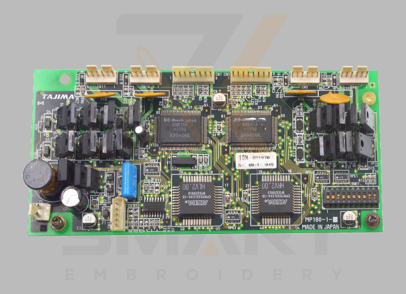 중고 MP 180-1 전자 카드 HLV 2.00 타지마 싱글 헤드 자수 기계 0J2700101060 CL6101A60000