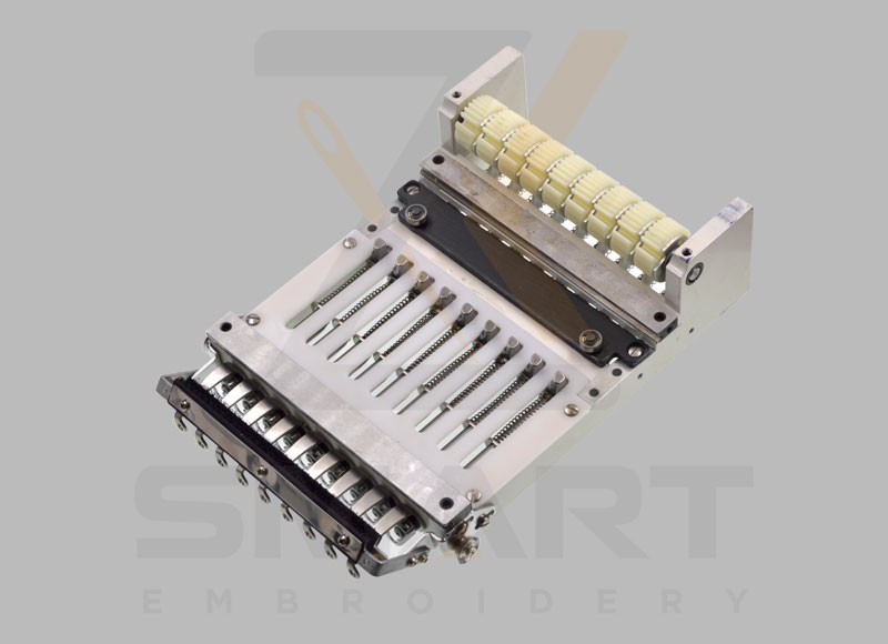 저속 9 바늘 바늘 바 케이스 어셈블리 자수 기계 예비 부품