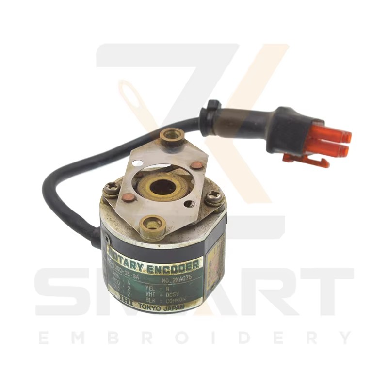 사용 된 Tajima 엠브로이더 기계 인코더 RH-1000-05SA 642100040000,EF6600A00000