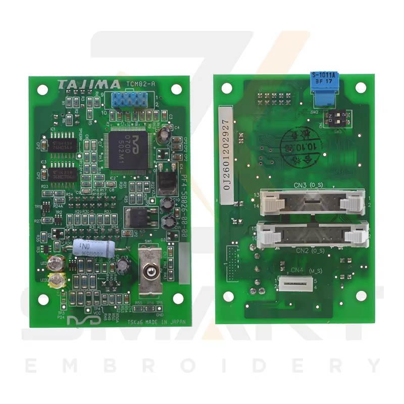 TAJIMA TCM82-A 카드 0J2601201045, 0J2601201034, 0J2601200011 TFGN 엠브로이더 기계