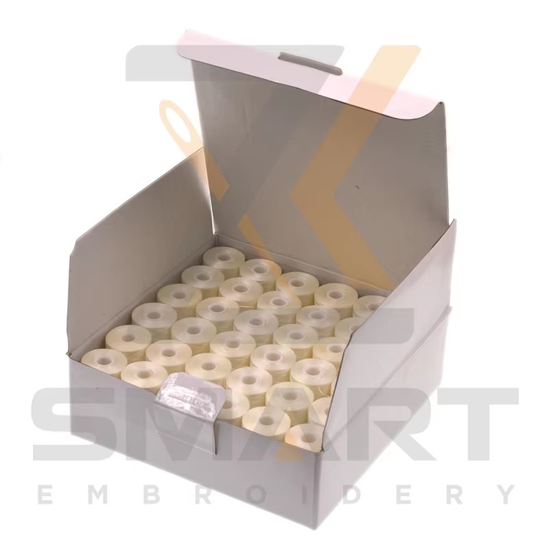 144 조각 L 크기 화이트 색상 사전 상처 Bobbins 기계 부품 R06-75D/2W-L