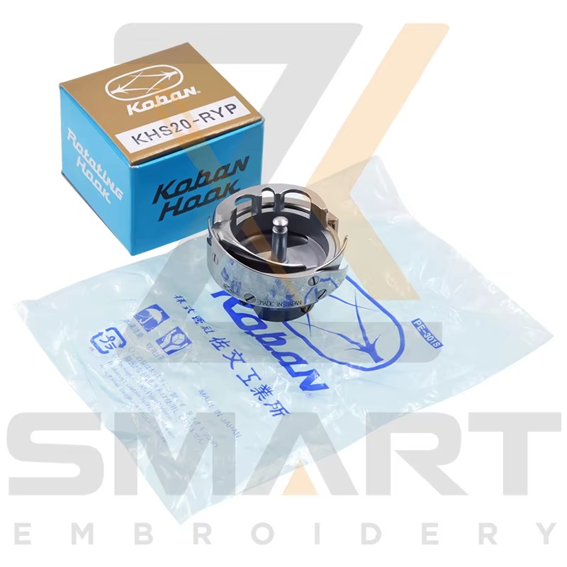 오리지널 KOBAN Jumbo Rotary Hook KHS20-RYP MEC05050100 for Tajima Barudan SWF Chinese Embroidery Machines R01KHS20-RYP-S