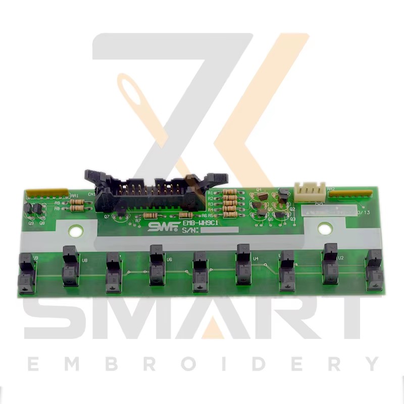 9 색상 사용 된 원래 SWF 센서 카드 EMB-WH9C1 엠브로이드리 머신 부품 ESWF-EMB-WH9C1-U