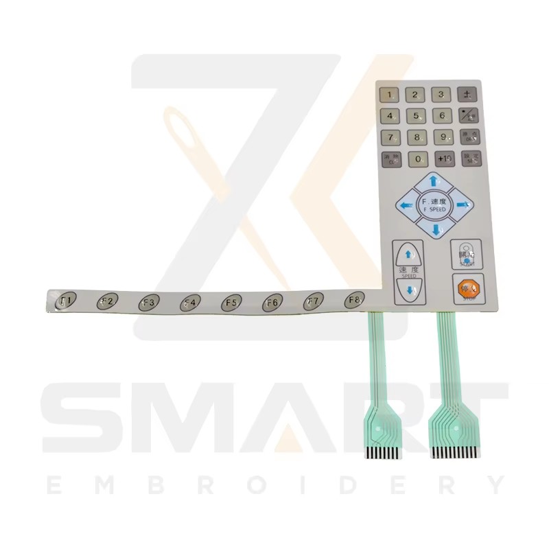 SWF Embroidery Machine Parts Keypad Control Panel Membrane Keyboard 용 D G