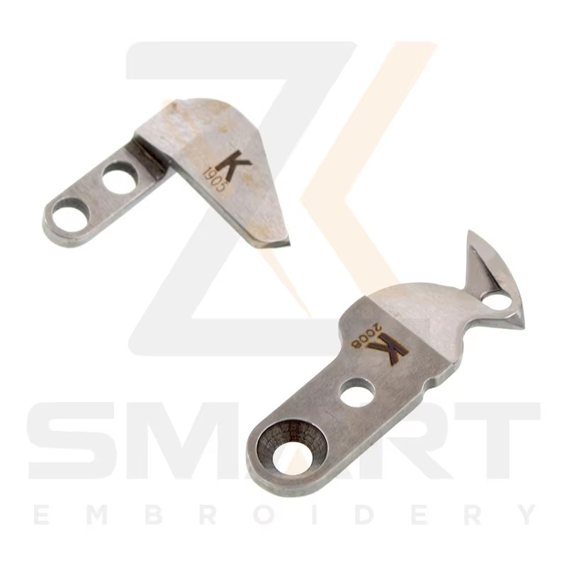 중국 튜브 엠브로이드리 기계 이동 및 고정 칼