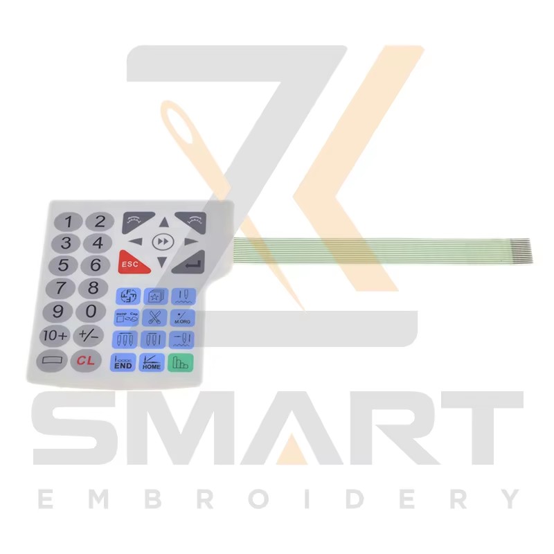 원본 Ricoma 키보드 03150210ER 중국 엠브로이더 기계 부품 E17-KP01