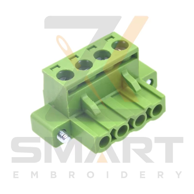 L Type 4 Pins Connector for Embroidery Machine 드라이버 부품 E12-CZ-L4-F E12-CZ-L4-M