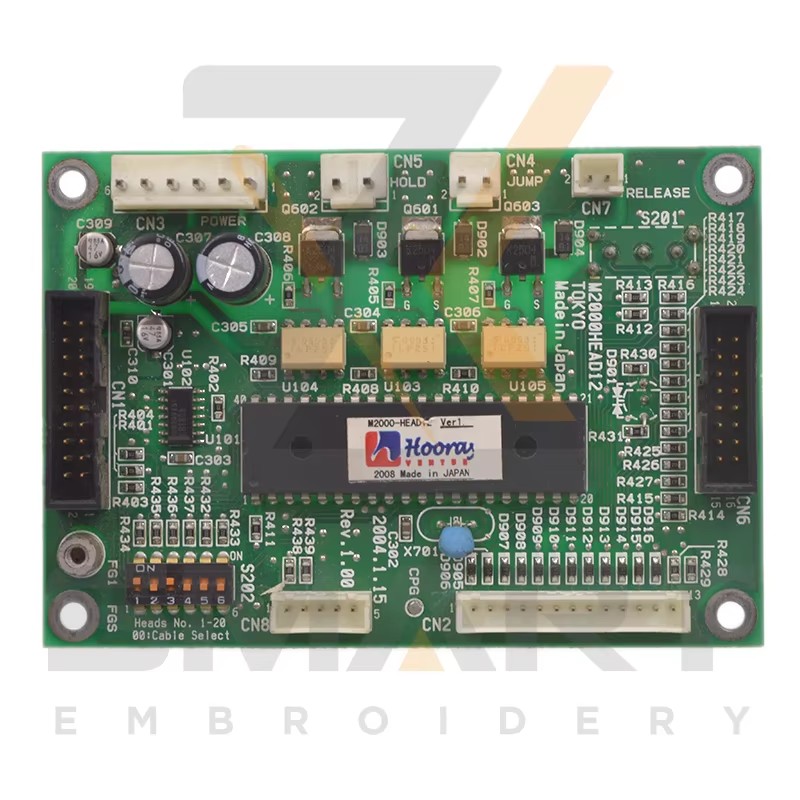 사용 된 전압 기지 카드 M2000HEAD12 도쿄 중국 앰브리더 기계 부품 EDH0502-M2000HEAD12