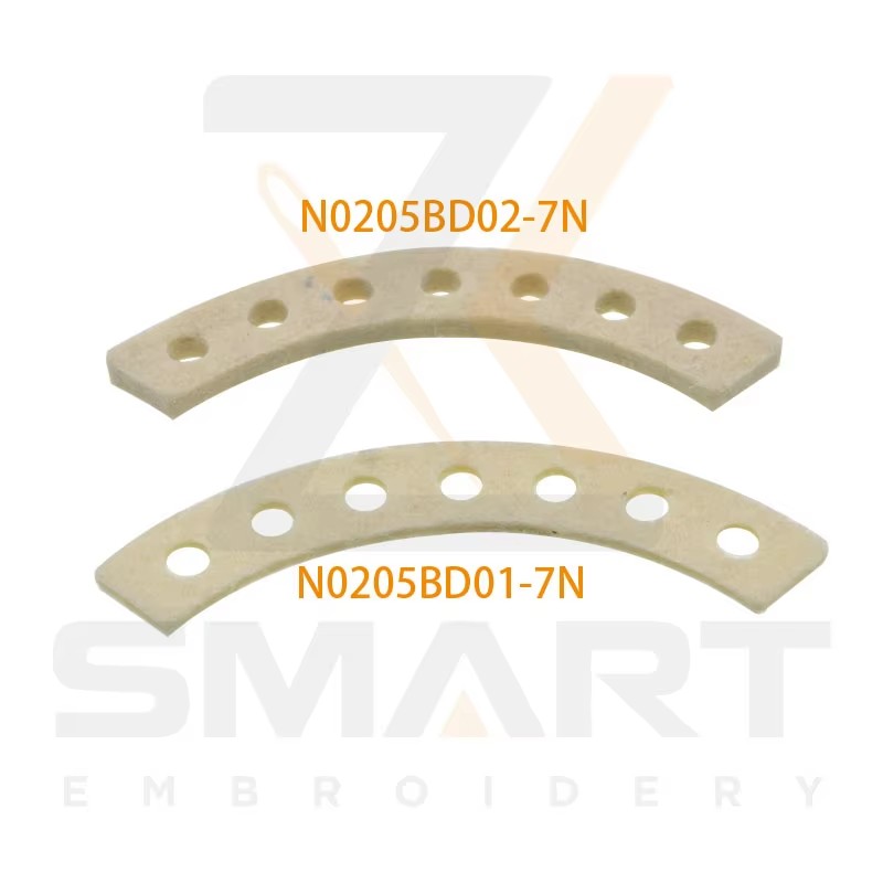 Barudan 기계 부품 타워 플레이트 오일 펠트 7 바늘 N0205BD01-7N N0205BD02-7N
