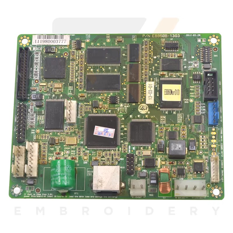 사용 된 DAHAO E8860 CPU 어머니 보드 중국 앰브리더 기계 EDH0101-E8860-U