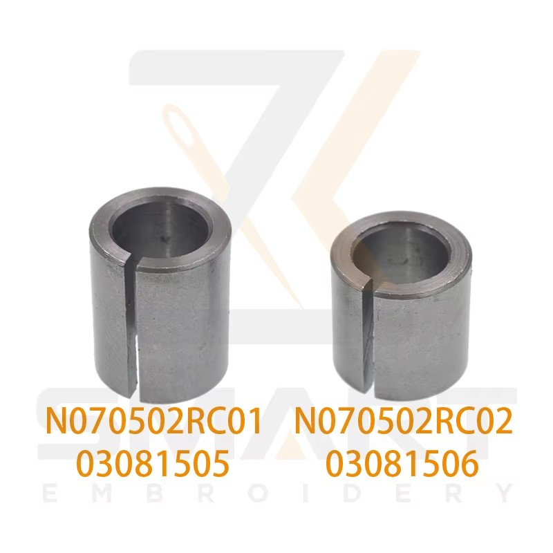 리코마 엠브로이더리 기계 부품 가져오기 벤치 샤프트 칼라 03081505 03081506 N070502RC01 N070502RC02