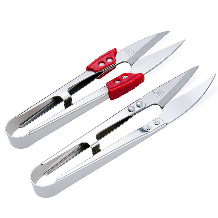 Bending wire scissors, 스테인레스 스틸 curling head scissors, thread ends sewing, brodery, trimming, springs없이 가정용 작은 scissors